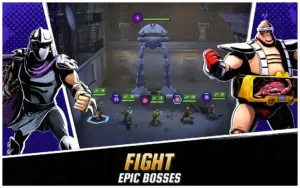 تحميل لعبة Ninja Turtles: Legendsسلاحف النينجا: الأساطير 2