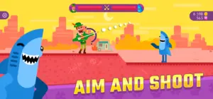 تحميل لعبة سادة القوس Bowmasters للاندرويد آخر اصدار 2024 1