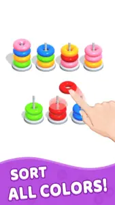 Color Hoop Stack – Sort Puzzle 1