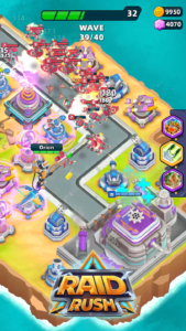 : دفاع عن الأبراجRaid Rush 1